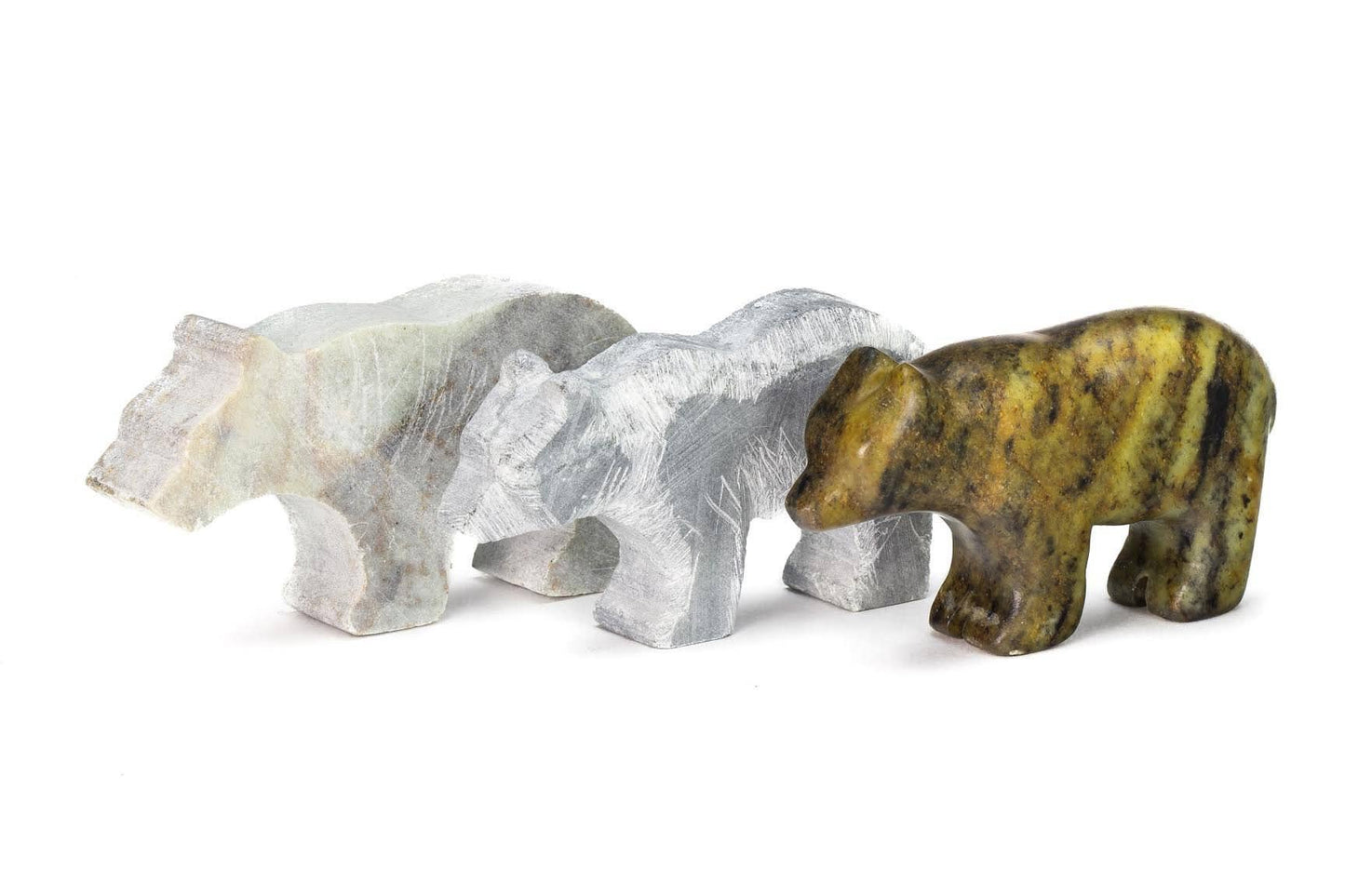 Bear Soapstone Carving and Whittling kit