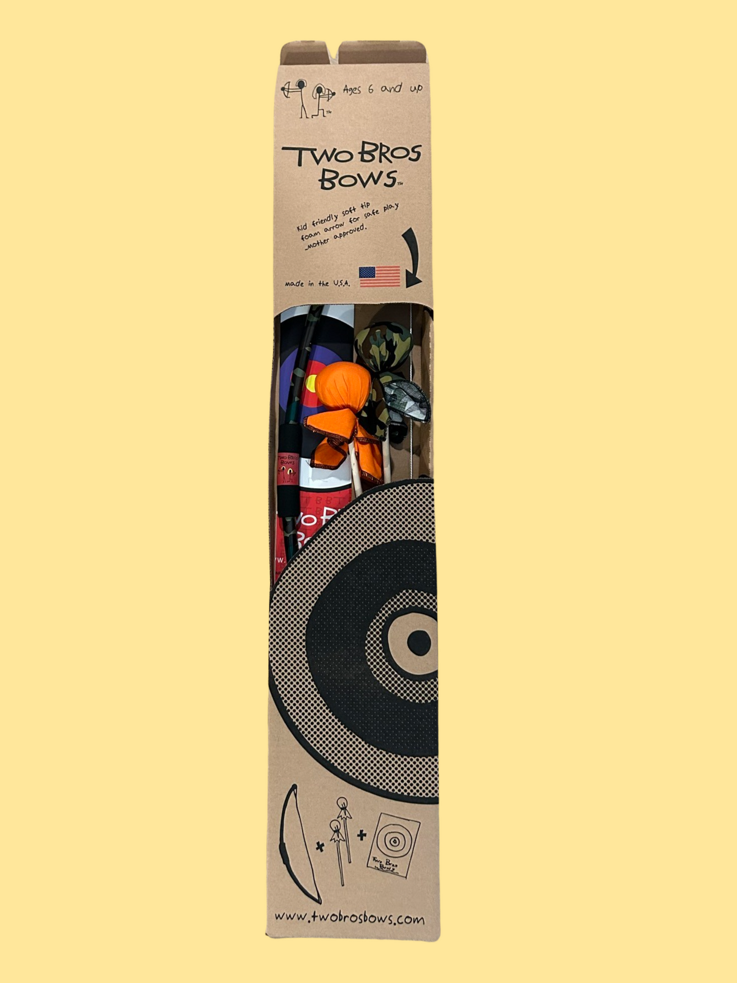 Kids bow and arrow set by Two Bro's Bow's