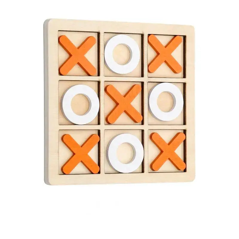 Wooden Tic-Tac-Toe Game