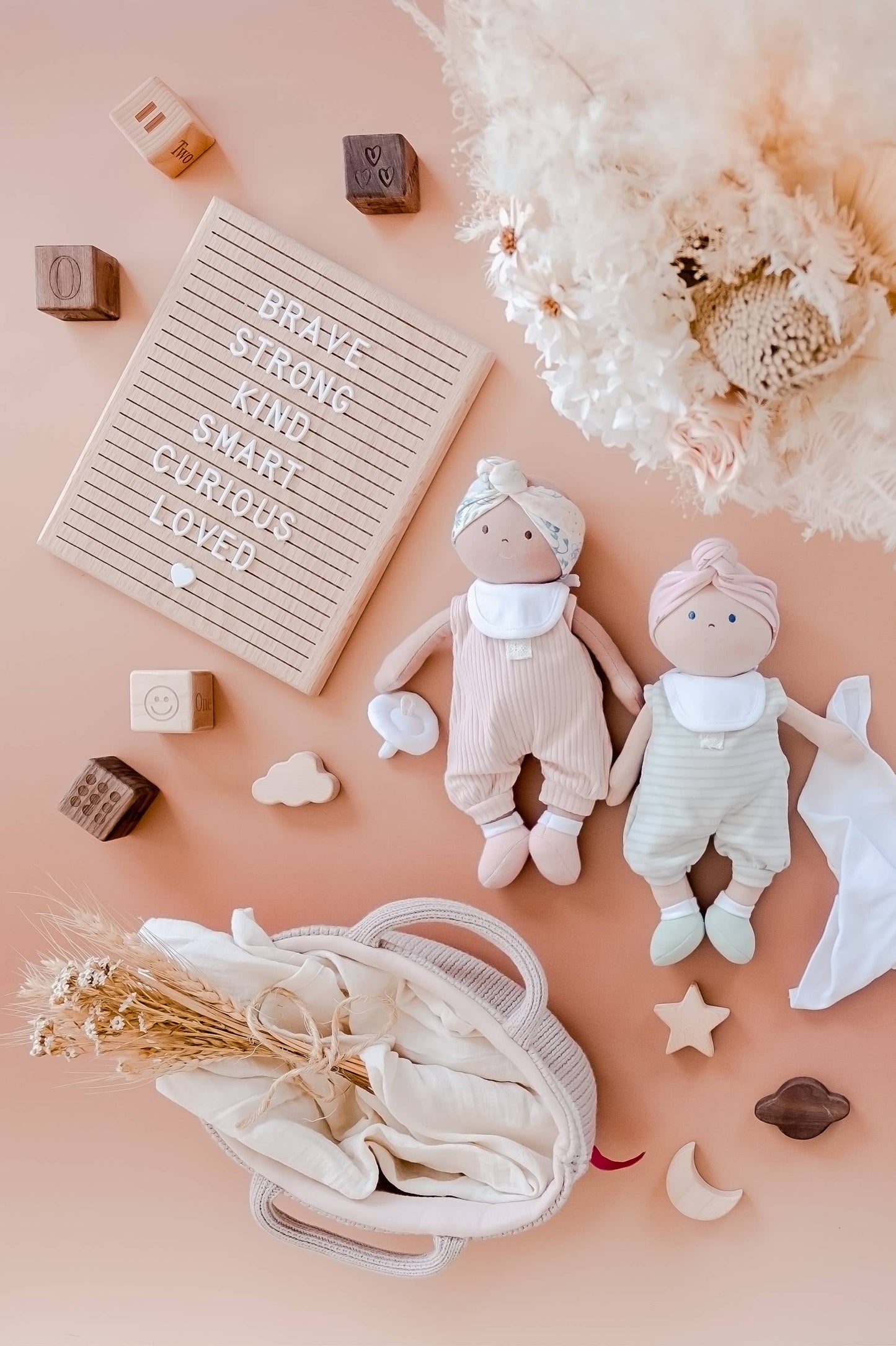 Knitted Carry Cot and baby (sold out)