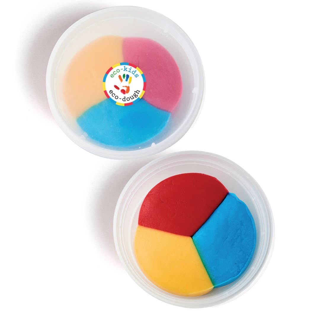 Primary colors eco-dough
