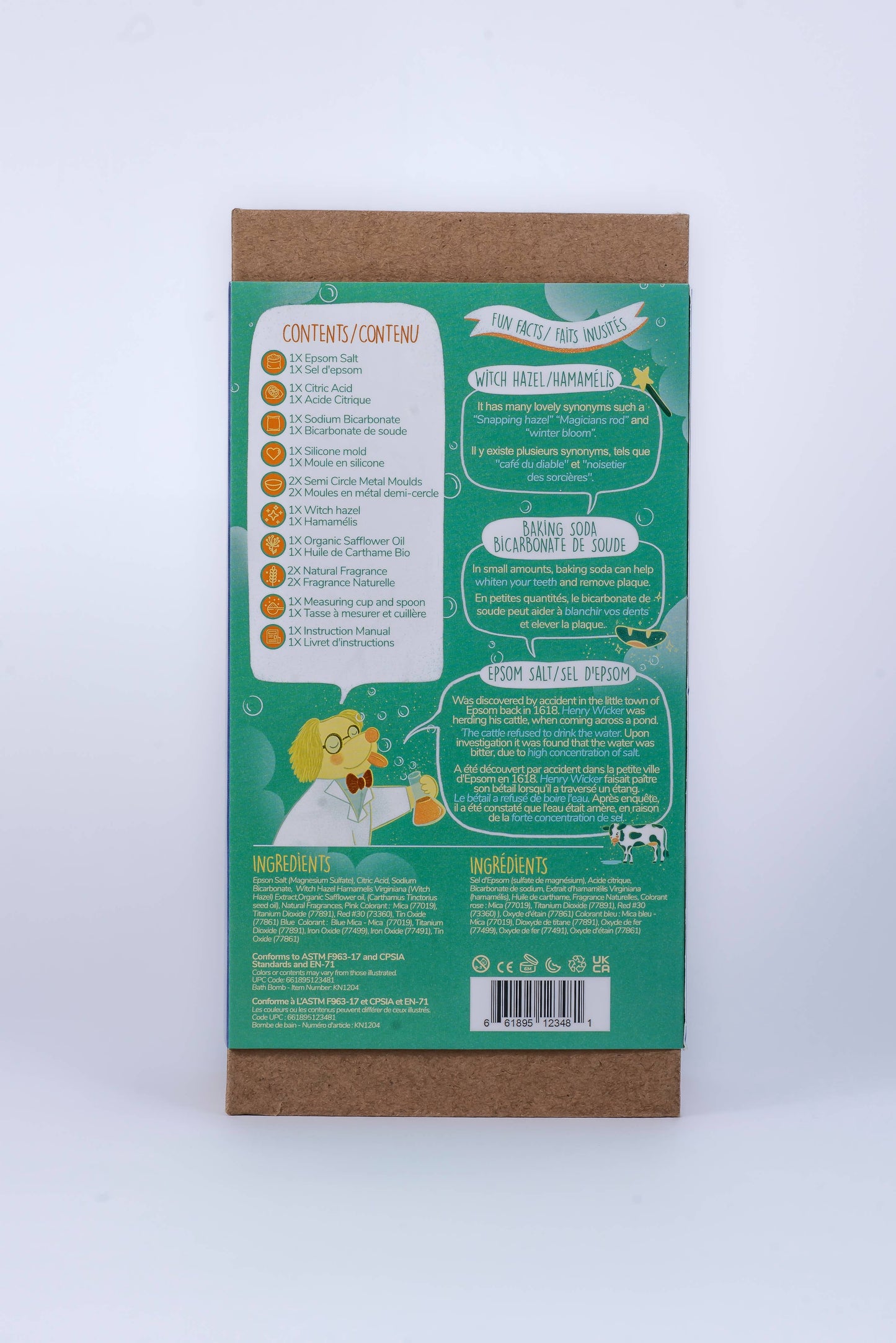 Kiss Naturals DIY Bath Bomb Kit (Kids)